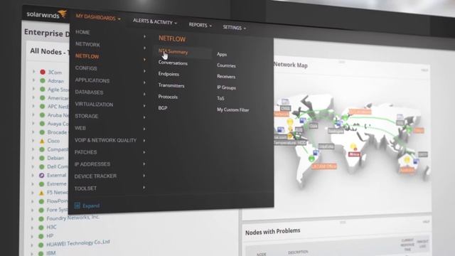 SolarWinds Network Operations Manager - Integrated Network Management Software смотреть онлайн