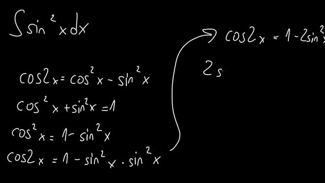 Integral of sin^2x dx смотреть онлайн
