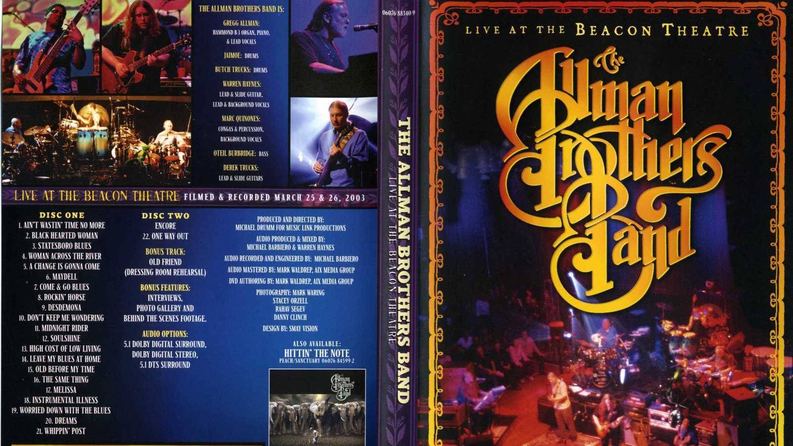 Allman Brothers Band - Live at the Beacon Theatre (2003) смотреть онлайн
