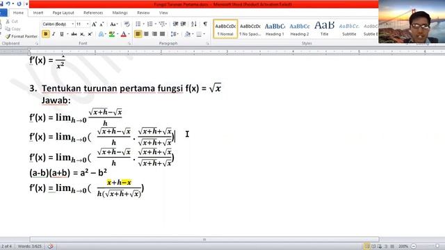 Fungsi Turunan Pertama смотреть онлайн