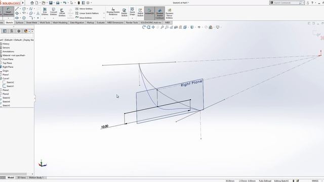 Surface Modeling - SolidWorks Tutorial смотреть онлайн