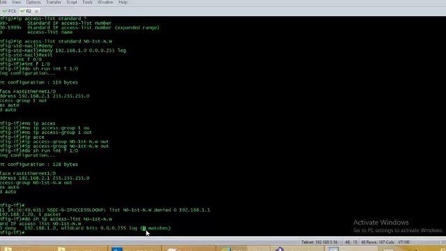 53-Routing: Standard Access Lists Configuration смотреть онлайн