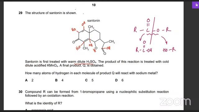 AS Chemistry | 9701_w22_qp_13 смотреть онлайн