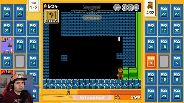 NO HAY PAZ,¡ ENTRE TODOS ME ATACAN! 😱 - ¡MARIO BATTLE ROYALE! | Super Mario Bros 35 (SWITCH) - Mark смотреть онлайн