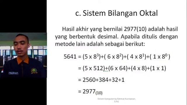 SISTEM BILANGAN OKTAL DAN HEKSADESIMAL - P3. SISTEM KOMPUTER - SMKN 1 TAKALAR смотреть онлайн