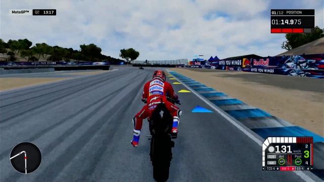 MotoGP 19 (Switch) - Laguna Seca Gameplay ;) смотреть онлайн