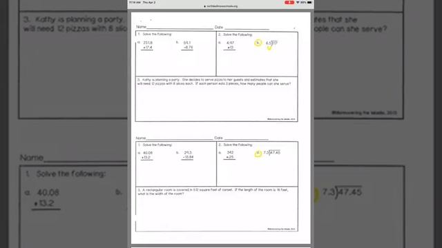 Monday 4/6 Math Video 4 смотреть онлайн