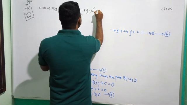 Show that the points (9,1),(7,9),(-2,12),(6,10) are concylic in telugu@maths naresh eclass смотреть онлайн