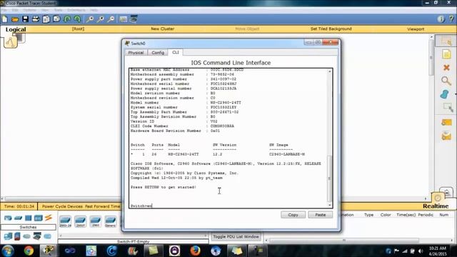 Cisco CCNA - Initialize and Reload a Router & Switch - Tutorial #5 смотреть онлайн