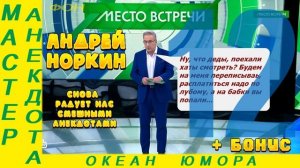 Норкин и его анекдоты: смех - лучшее лекарство! №12! Подборка Смешных  Анекдотов!