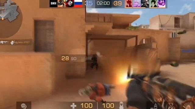 На часах нули... #hightlight #standoff2 #вантап #стандофф2 смотреть онлайн