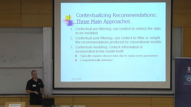 Contextual Recommendations in Multi-User Devices - Ronny Lempel Yahoo -Technion lecture смотреть онлайн