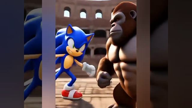 КИНГ КОНГ ПРОТИВ СОНИКА. МУЛЬТФИЛЬМ АНИМЕ смотреть онлайн