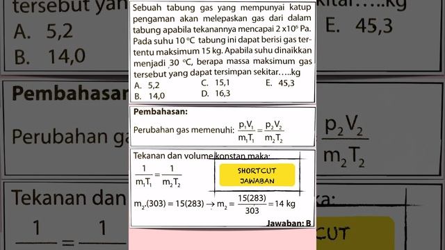 Sebuah tabung gas yang mempunyai katup pengaman akan melepaskan gas dari dalam tabung apabila tekan смотреть онлайн