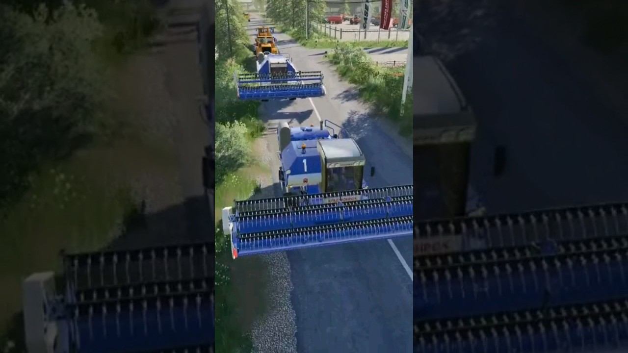 Перегон техники на базу. #fs22 #farming #farmingsimulator22 #automobile #gameplay #game #agriculture смотреть онлайн