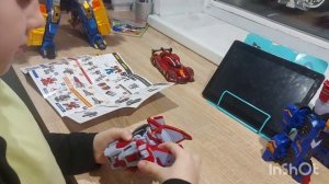 Распаковка Тобота Мастер Ви #тобот #трансформер #распаковка #глебустер