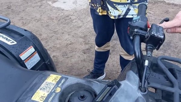 Инструктаж или как научиться управлять квадроциклом с нуля.