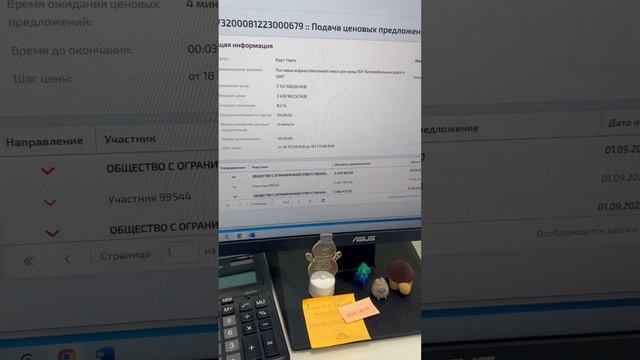 Госзакупки. Процесс аукциона. Торги #тендеры #бизнес #госзакупки #работа #фз44 #аукцион смотреть онлайн