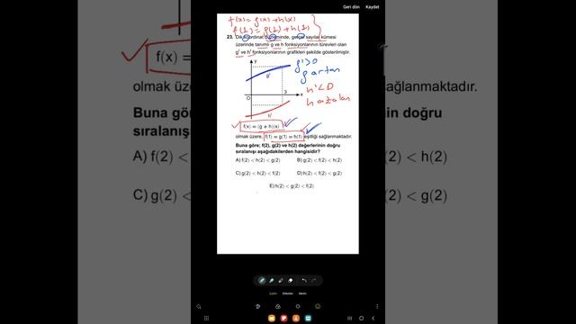 TÜREV ARTAN AZALAN FONKSİYON 2022 AYT nin en zor TÜREV sorusu смотреть онлайн