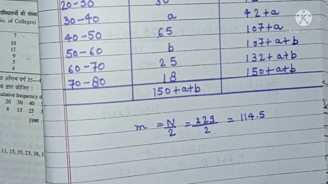 Find "Missing Frequencies" when Median is given #statistics #median #missingfrequencies смотреть онлайн