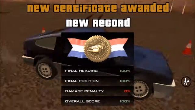 GTA San Andreas - Driving School #2 | The '180' | 100% [HD] смотреть онлайн