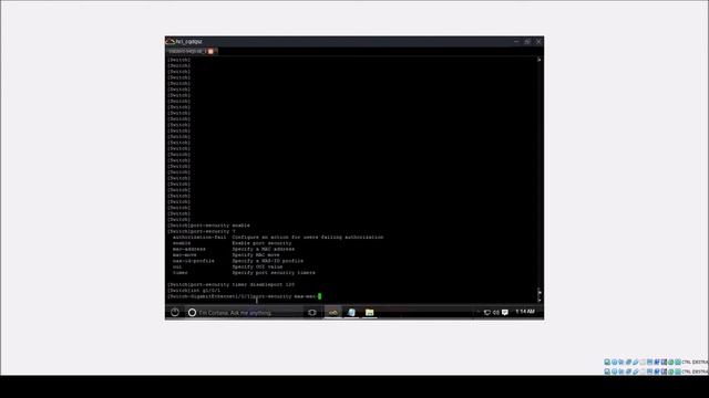 Port Security on Comware OS смотреть онлайн