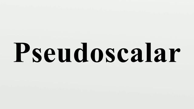 Pseudoscalar смотреть онлайн
