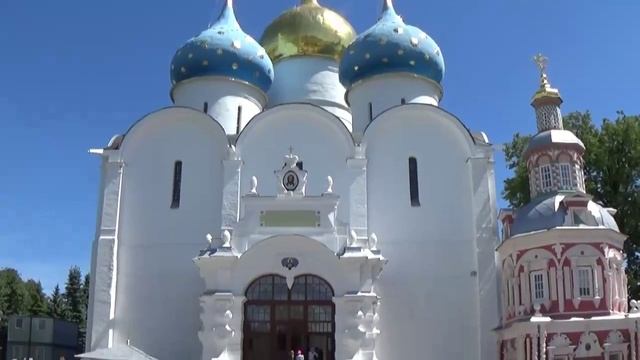 Сергиев Посад. Свято-Троицкая Сергиева Лавра. Золотое кольцо России