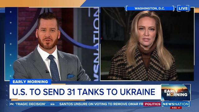 President Biden agrees to send 31 Abrams tanks to Ukraine | Early Morning смотреть онлайн