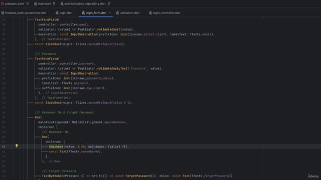 37. Secure Login in Flutter with Firebase and 'Remember Me' Feature смотреть онлайн