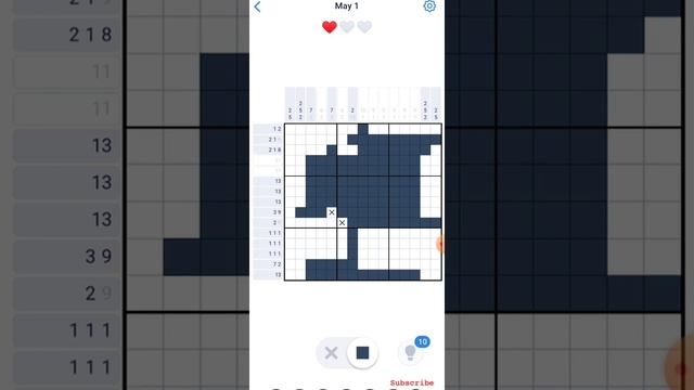 Nonogram #1 How to play nonogram | Nonogran gameplay | easy learn / MOBILE GMAING смотреть онлайн