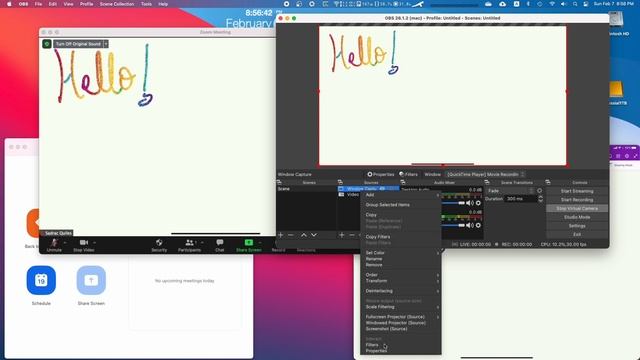 How to Make a Clear Board in ZOOM with OBS // macOS TUTORIAL смотреть онлайн