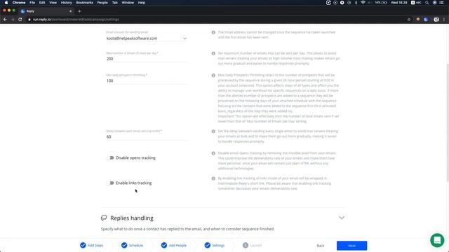 Setting up a sequence in your Reply account: settings overview смотреть онлайн