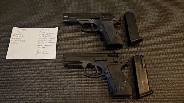 CZ 75 Compact vs CZ 75 P-01