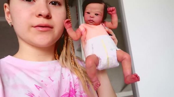 MINI REBORN DOLL МИНИ РЕБОРН и ВЛОГ с реборнами