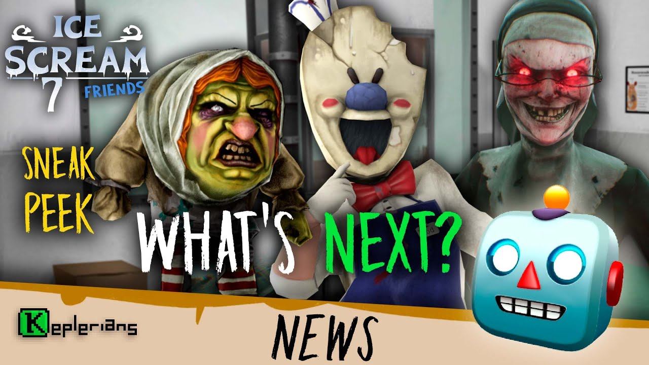 ROD TALKING In ICE SCREAM 7  WITCH CRY GAMEPLAY  EN THE BROKEN MASK New CHAPTERS  Keplerians NEWS