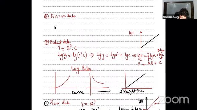 9702 A Level Physics Log Rules for Paper 4 and 5 смотреть онлайн