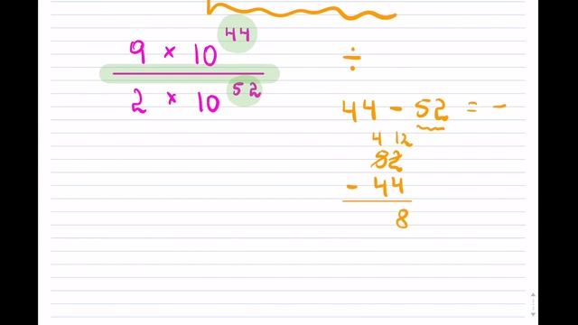 Grade 9 Math - Multiplying and Dividing Scientific Notation (without calculator) смотреть онлайн