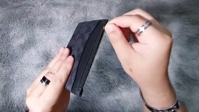 Coach Zip Card Case In Signature Canvas unboxing 2022 | TinyKimy смотреть онлайн