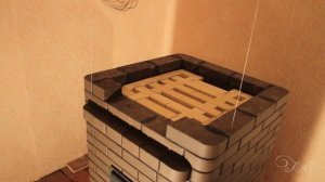 Отопительная печь с хлебной камерой