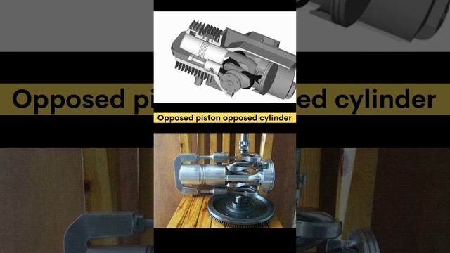 OPOC Engine | Opposed piston Opposed cylinder #engine #cad #3ddesign #learn #engineering #science смотреть онлайн