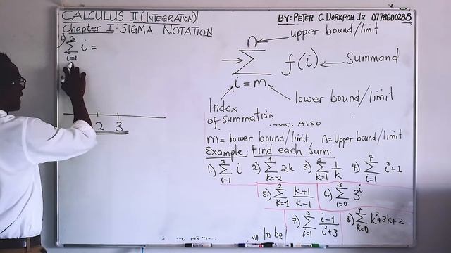 Lesson 03: Intro to Sigma Notation. (Integral Calculus Chapter 1) смотреть онлайн