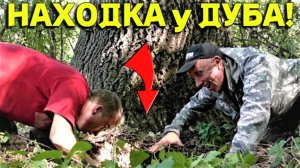 Абалдел от НАХОДКИ в Корнях старого ДУБА, Повезло БАТЕ на КОПЕ в Лесу не по ДЕТСКИ!!!
