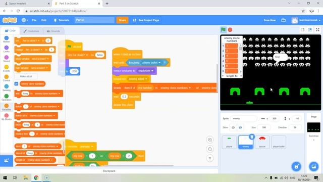 Part 3 - Scratch Space Invaders Tutorial смотреть онлайн