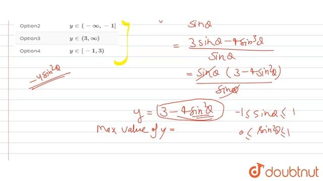 If `y=(sin 3theta)/(sintheta), theta nen pi, ` then смотреть онлайн