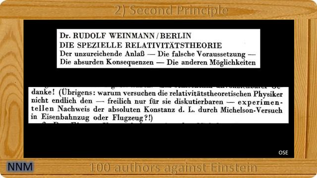 100 auteurs contre Einstein : 2ème principe смотреть онлайн