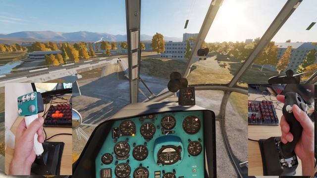 DCS Ми-8. Тестирование на точность и повторяемость устройств управления смотреть онлайн