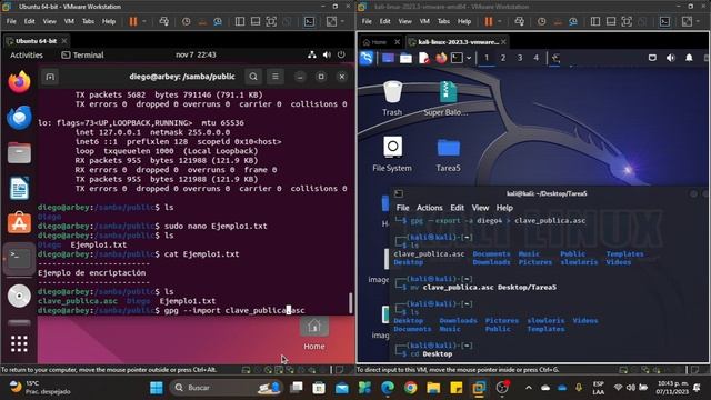 Encriptación y desencriptación con GPG (GNU Privacy Guard) en Linux (Ubuntu - Kali) смотреть онлайн