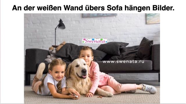 Kinder Mit Dem Hund I Bildbeschreibung A2 - B1