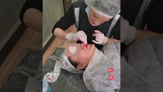 Татуаж губ Сыктывкар - рабочий процесс смотреть онлайн